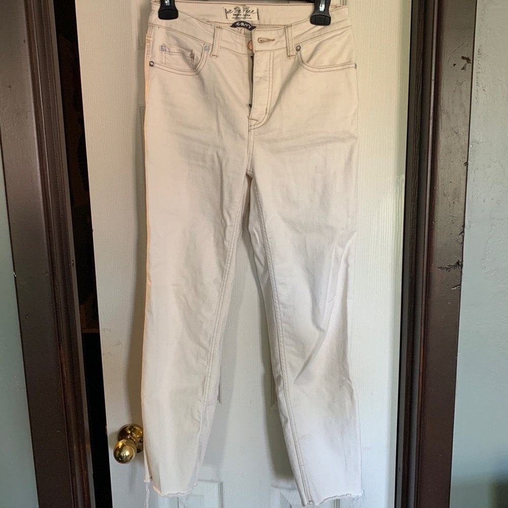 Free People CRVY High-Rise Vintage Straight Jeans